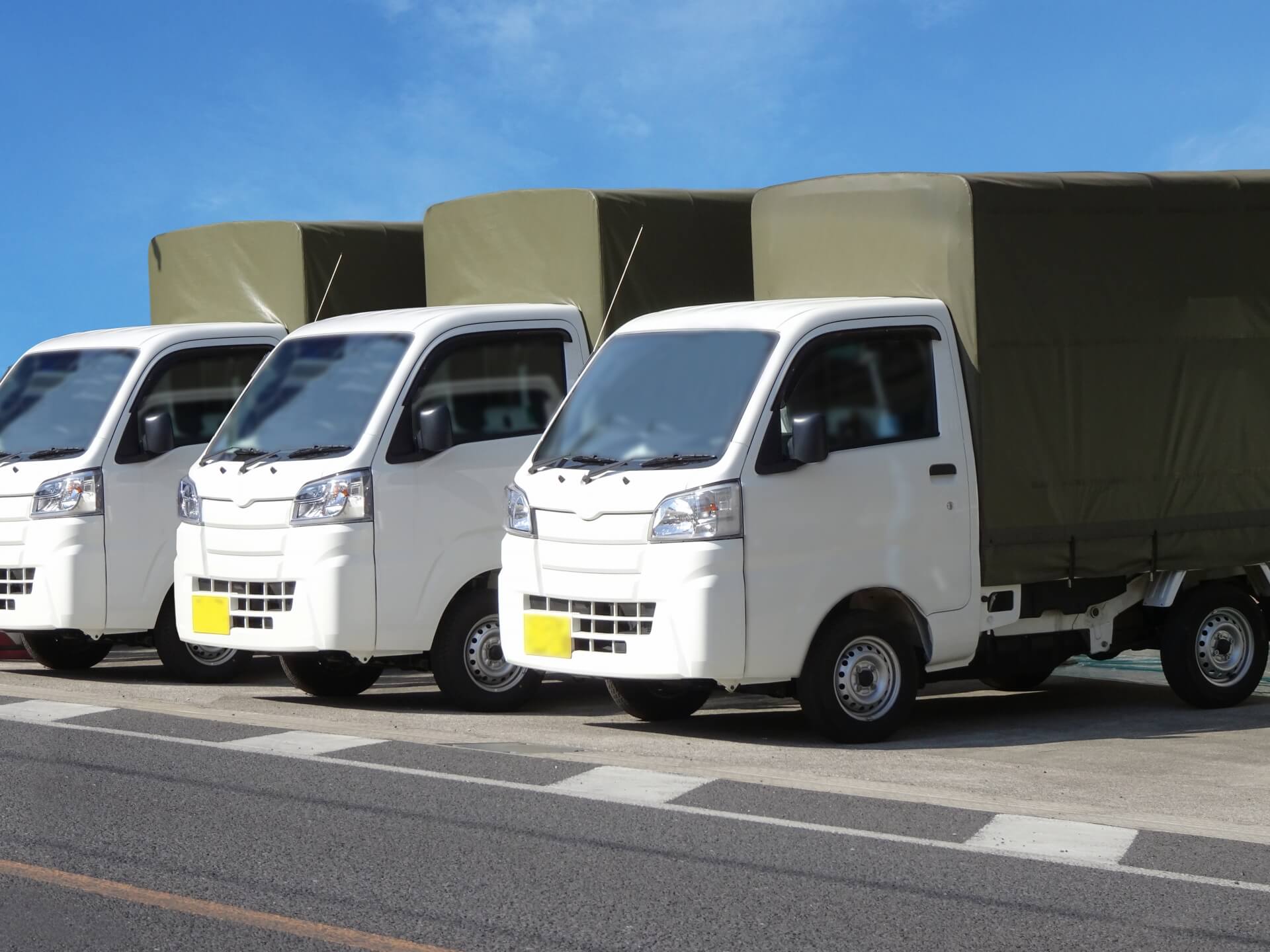 ジャストインタイム物流を担うトラック